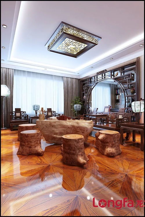 东方神韵 中式装饰风格中的直线、深色与内涵之美